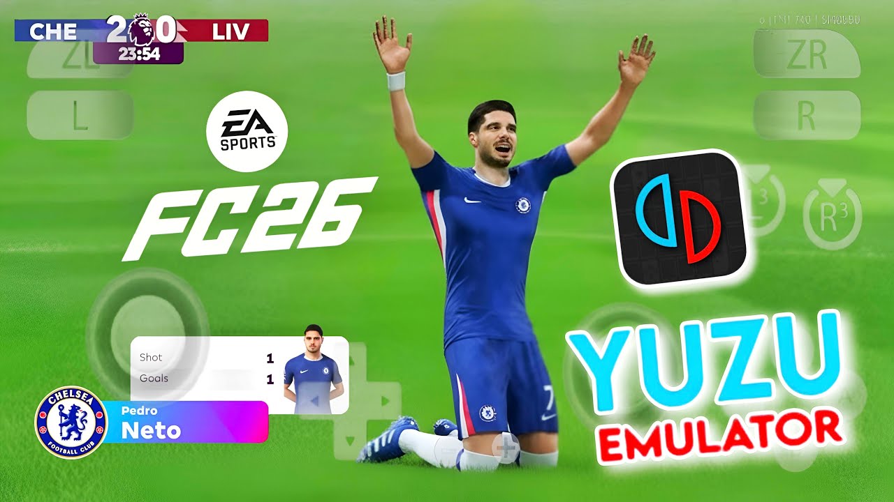 EA FC 26 YUZU 278 UPDATE FIFA 18 • NEW TRANSFER 26 & KIT 25/26 • REAL FACE UPDATE