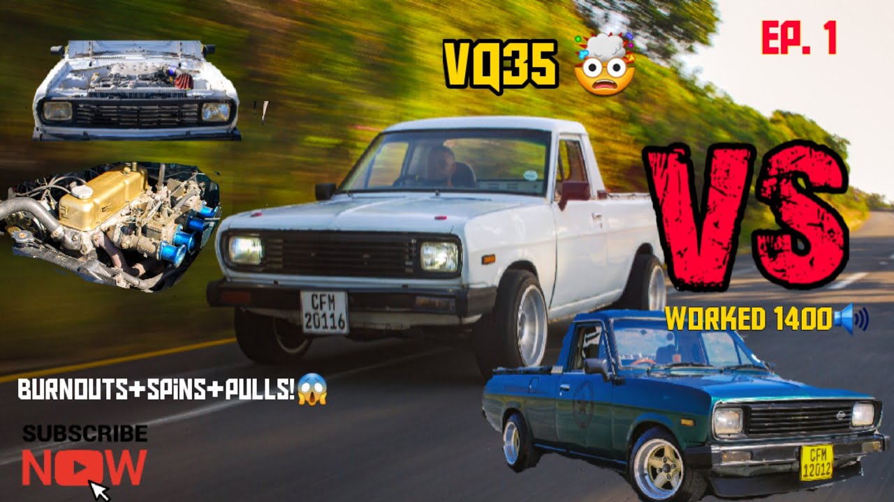 VQ35 Swapped Nissan Champ против 1400 Worked Nissan Champ🤯|| Streetfighters Ep.1🔥