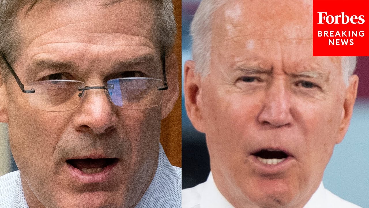 'I Think It's Stupid': Jim Jordan Mocks Biden's Statement About Inflation