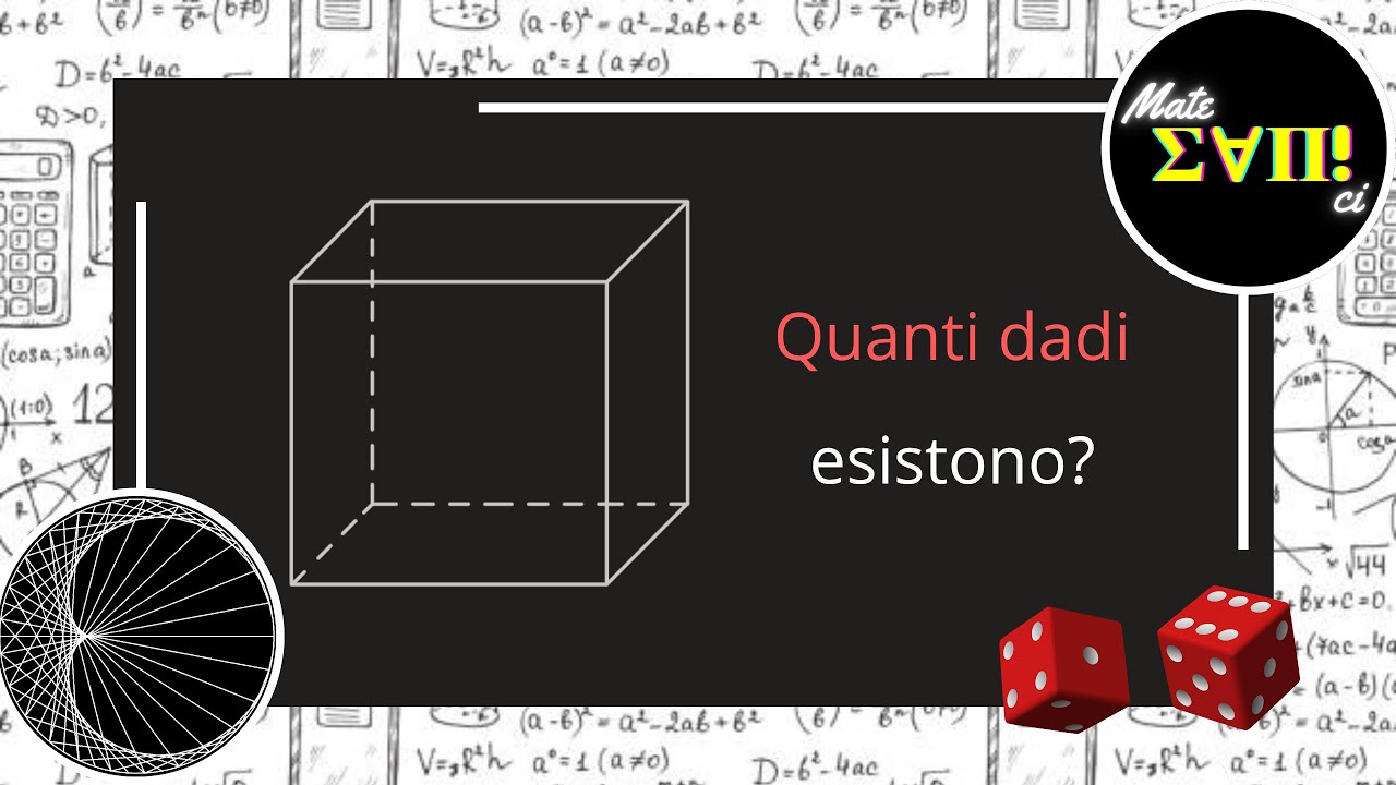 Quanti dadi da gioco esistono? - mateMATTIci