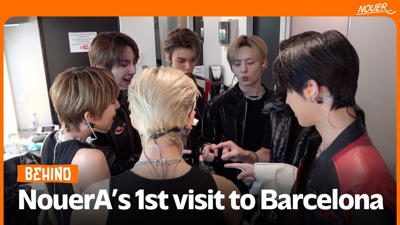 [NouerA] 게임과 콩트도 누에라 본업 중 하나죠☝️( ͡° ͜ʖ ͡°) | NouerA’s 1st visit to Barcelona Behind | 📎NouerA_Clip