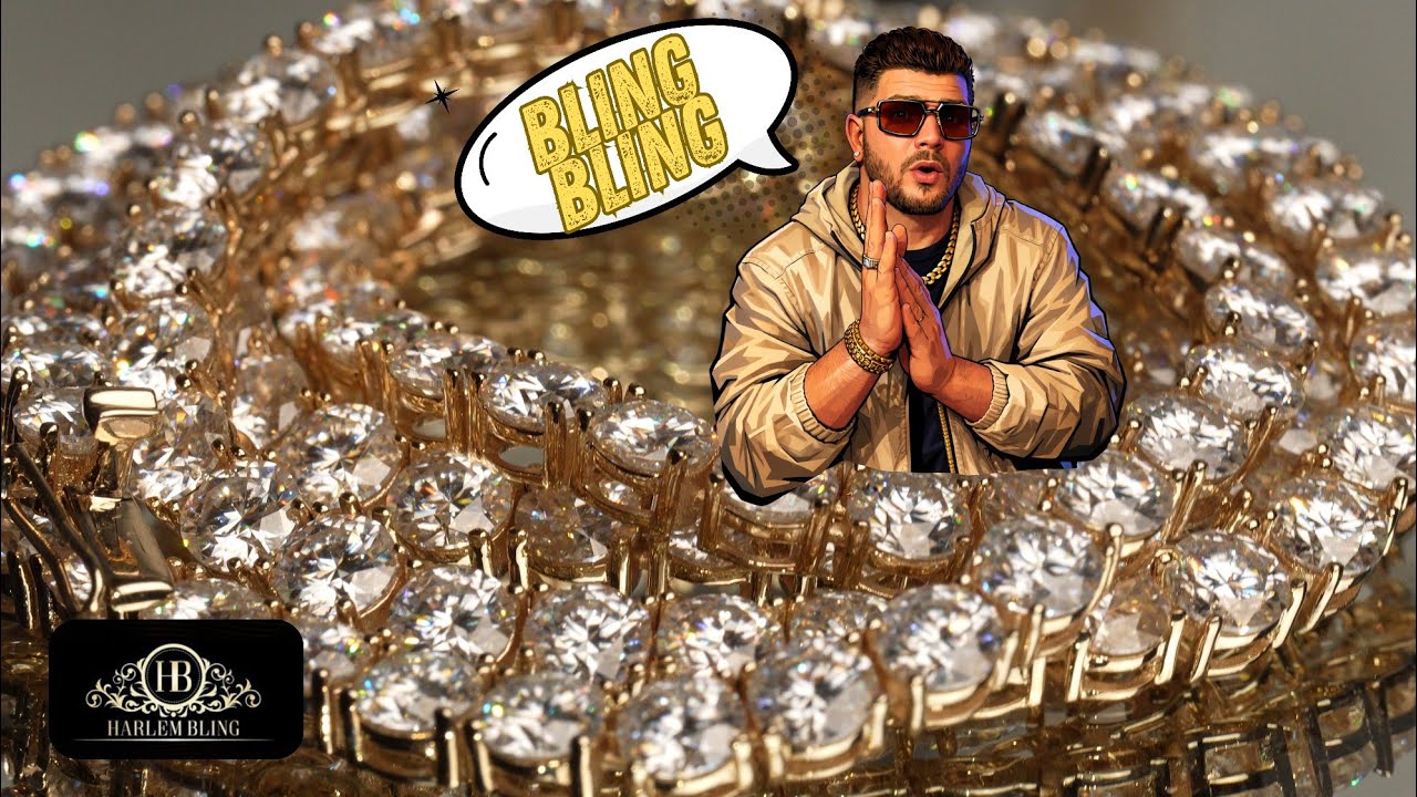 This Solid Gold Chain from Harlem Bling Balls To The Max!!!