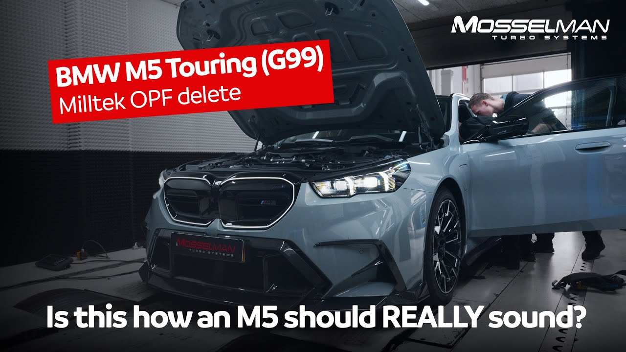 BMW G99 M5 with an Milltek OPF Delete 🎵 + Coding