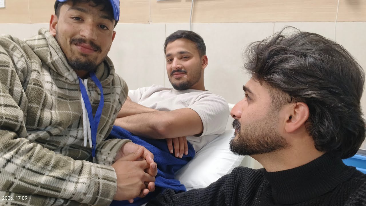 A hectic day with my friend in hospital, hospital Daya reaction 🤯☹️