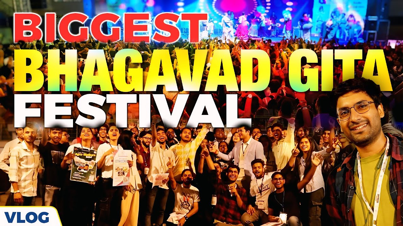 Bhagavad Gita Festival for 8000 youths | Delhi University | Udgaar Festival