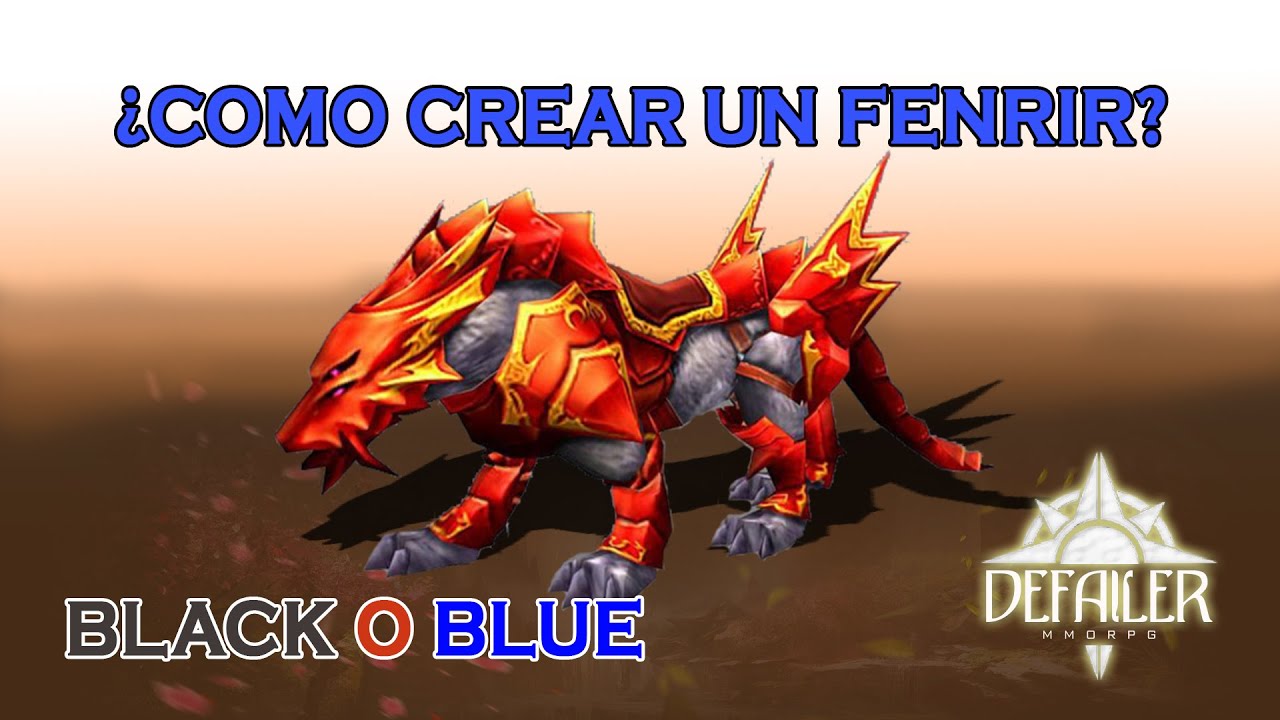 Como crear un Fenrir - Video guía - DefailerMu S2