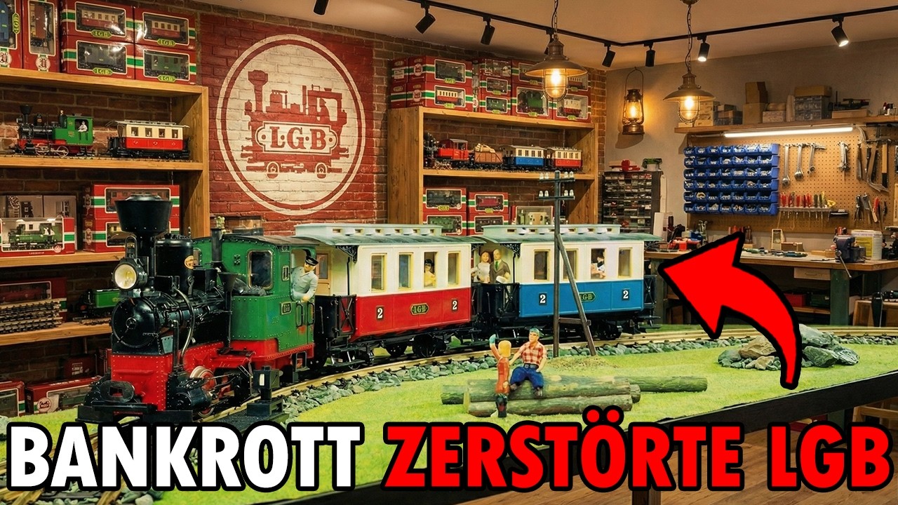 Vom Eisenbahn-Imperium zur Ruine: Das tragische Schicksal der Lehmann-Werke (LGB)