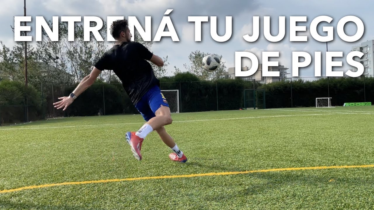 Así entreno mi JUEGO DE PIES como ARQUERO de fútbol | Sesión de entrenamiento