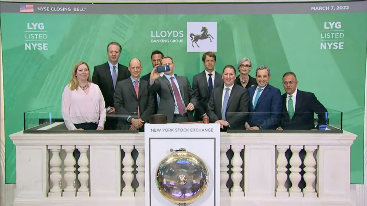 Lloyds Banking Group plc (NYSE: LYG) Rings The Closing Bell®