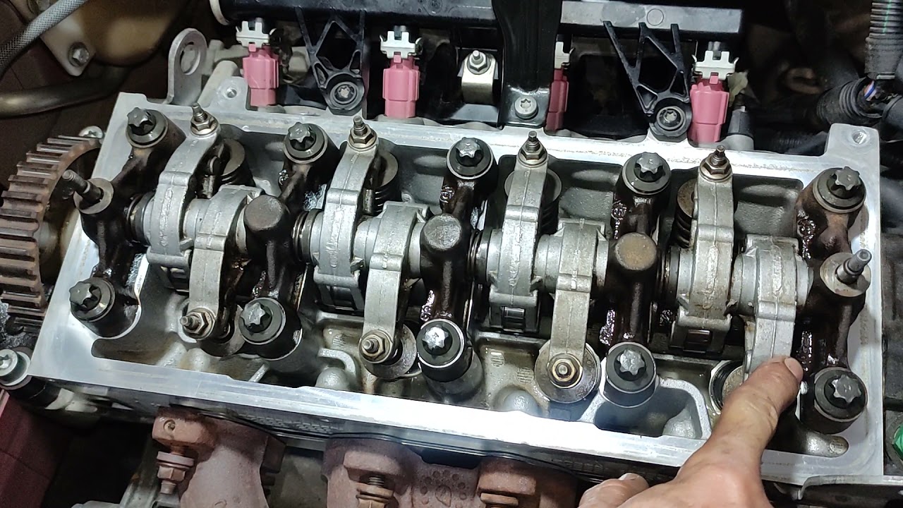 escalando válvula do cabeçote C3 ,Citroen Peugeot, regulagem ou ajuste ,batida na válvula