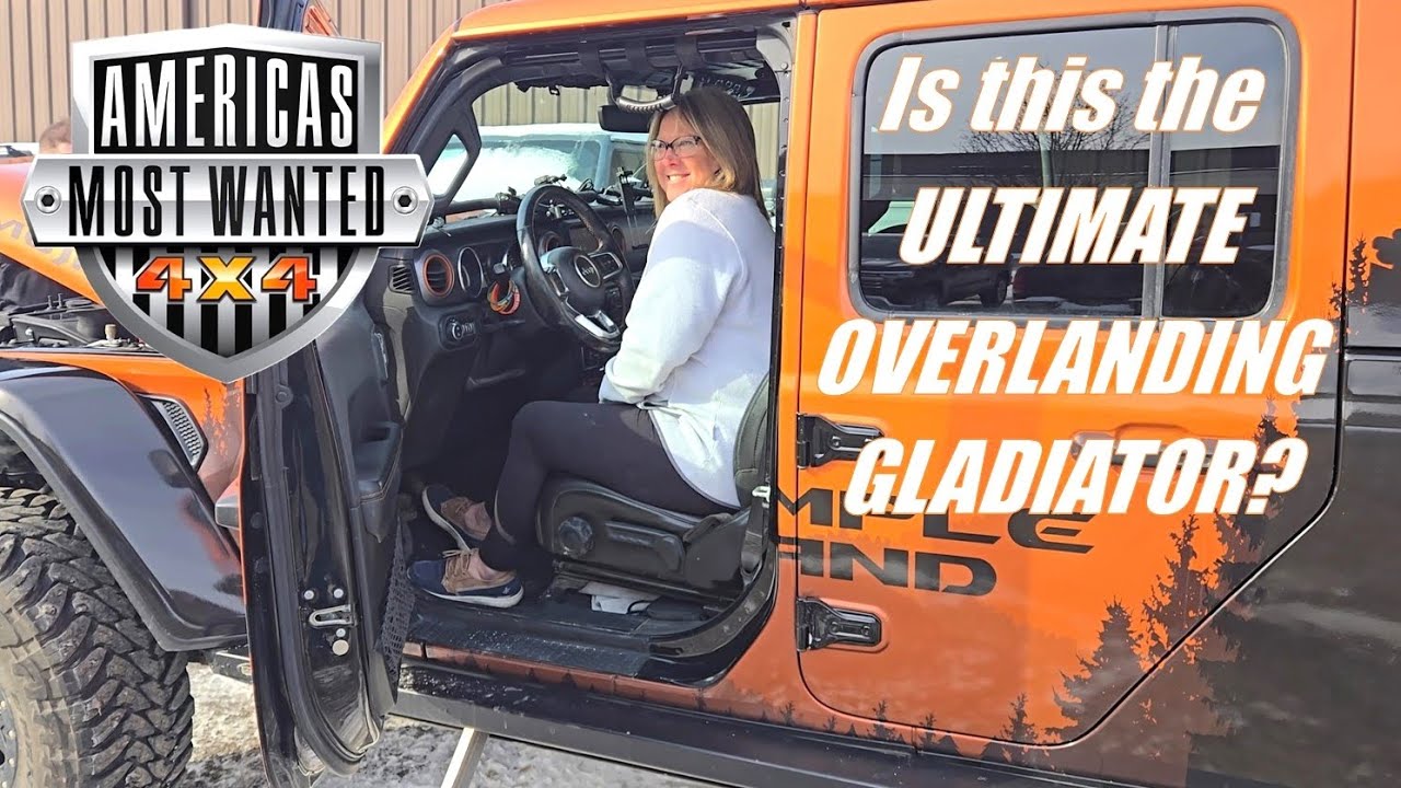 We pick up our Overlanding Gladiator from America's Most Wanted 4x4!