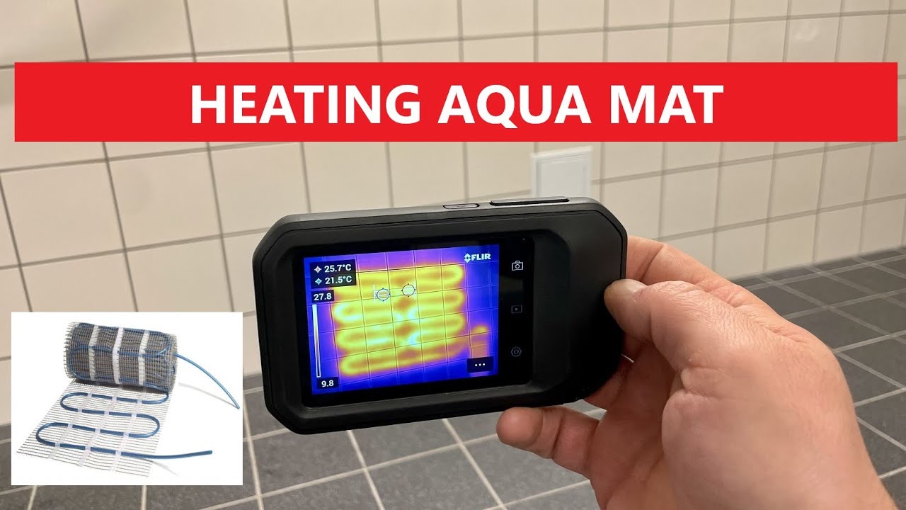 Wall or underfloor heating system installation