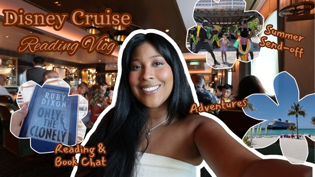 The Coziest Summer Send Off Part 1:  A Disney Cruise Reading Vlog ☀️🚢🌴📚