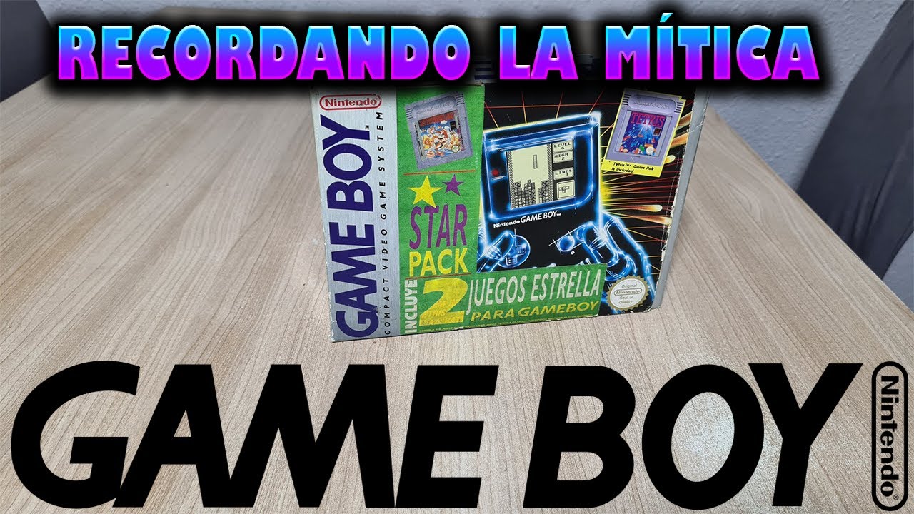 ESPECIAL GAME BOY LA MÍTICA PORTÁTIL - nintendo - unboxing - comparativa