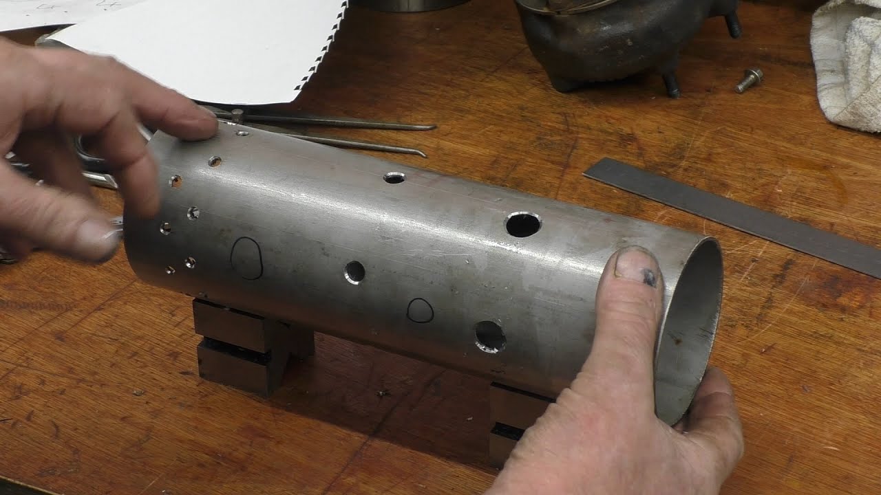 DIY Gas Turbine P3.  Flame Tube