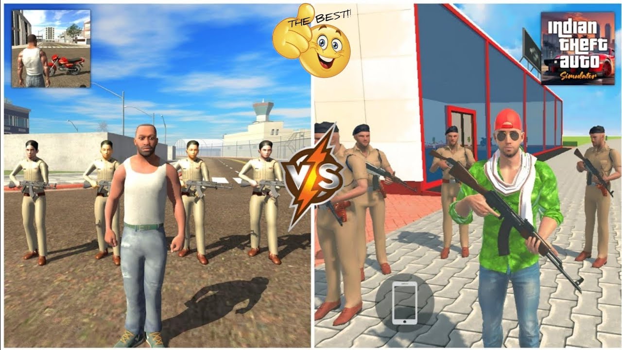  Indian Bike Driving 3D VS Indian Auto Theft Simulator 🔥 | Best Open World Game in India?  