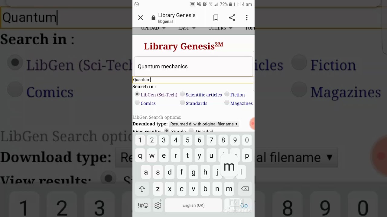 How to download a book. #concept #physics #library