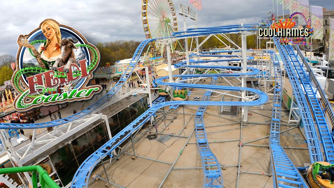Heidi The Coaster Schneider  | Onride Video [ Nürnberger Frühlingsfest 2023 ] - Clip by CoolKirmes