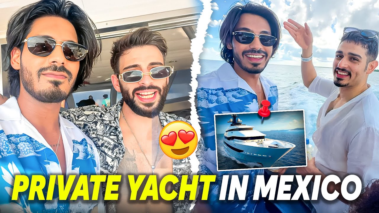 Mistakenly went to Gay Club in Mexico 💀| Private Yacht for a Full Day in Tulum ❤️