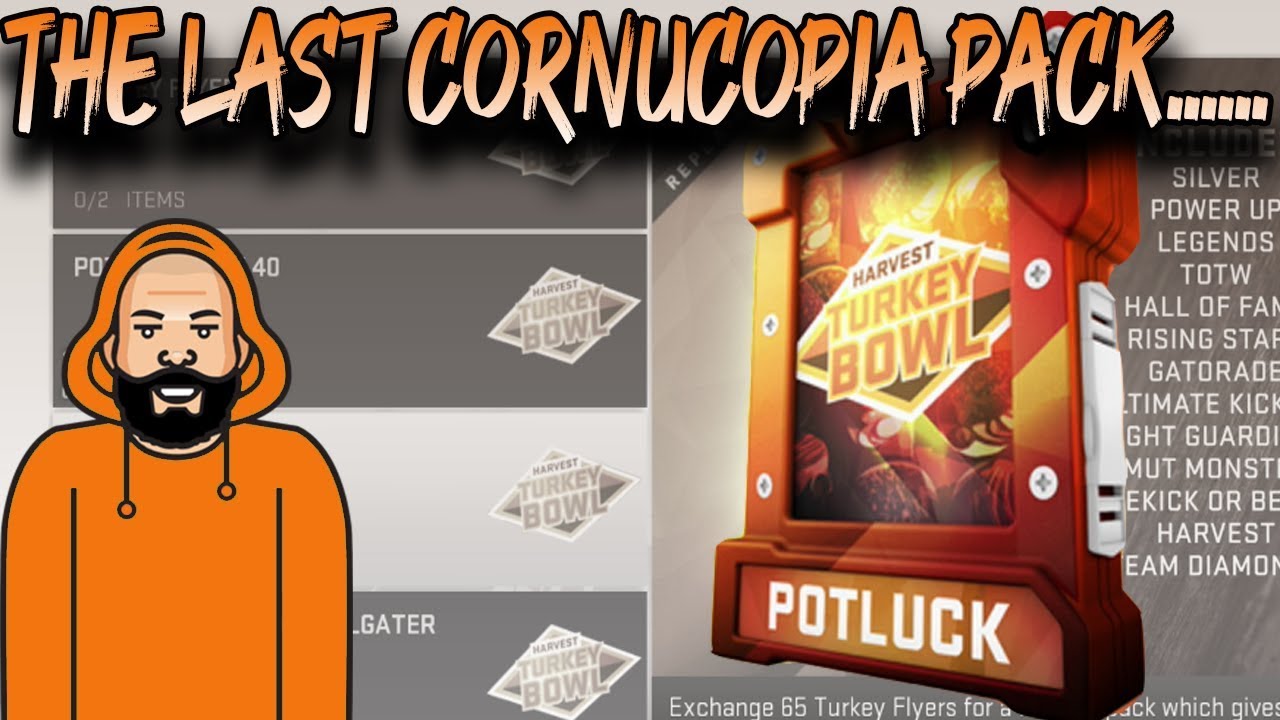 THE LAST CORNUCOPIA PACK OPENING IN MADDEN 19 ULTIMATE TEAM
