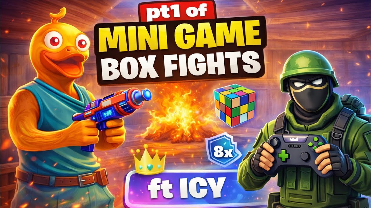 Pt1 mini game box fights  ft Icy