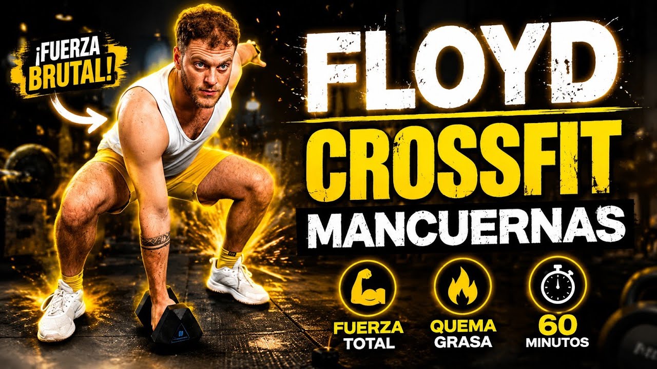 CrossFit en Casa con Mancuernas 💥 Rutina Full Body