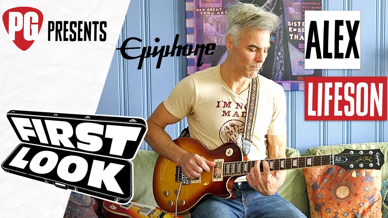 Демонстрация Epiphone Alex Lifeson Les Paul Axcess Standard — первый взгляд