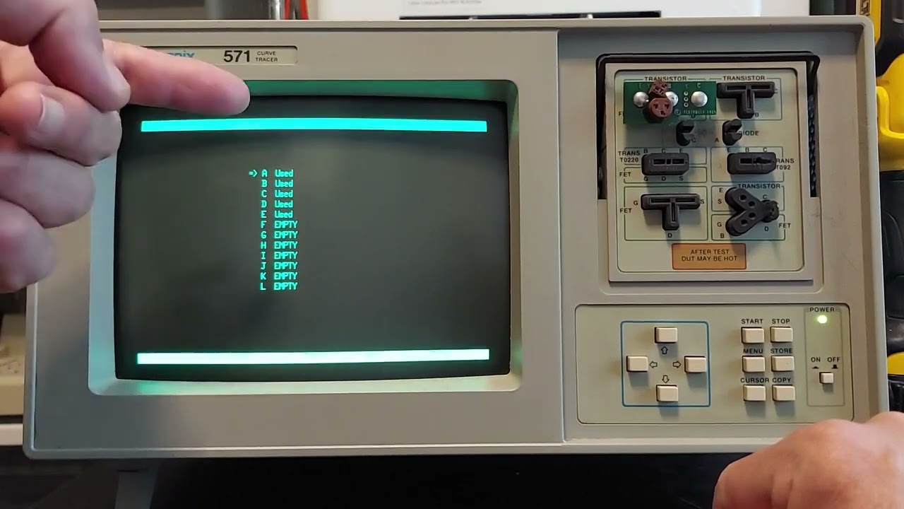 Tektronix 571 Curve Tracer