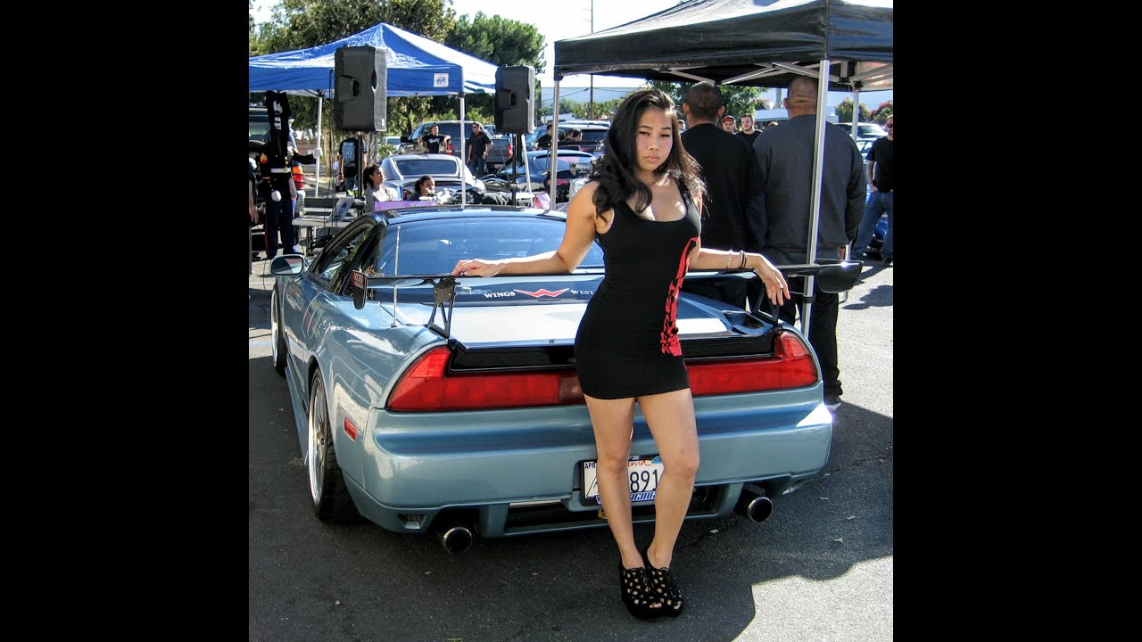 JDM SPORT NATION super model VIXEN Modeling ACURA NSX Mr24hrs