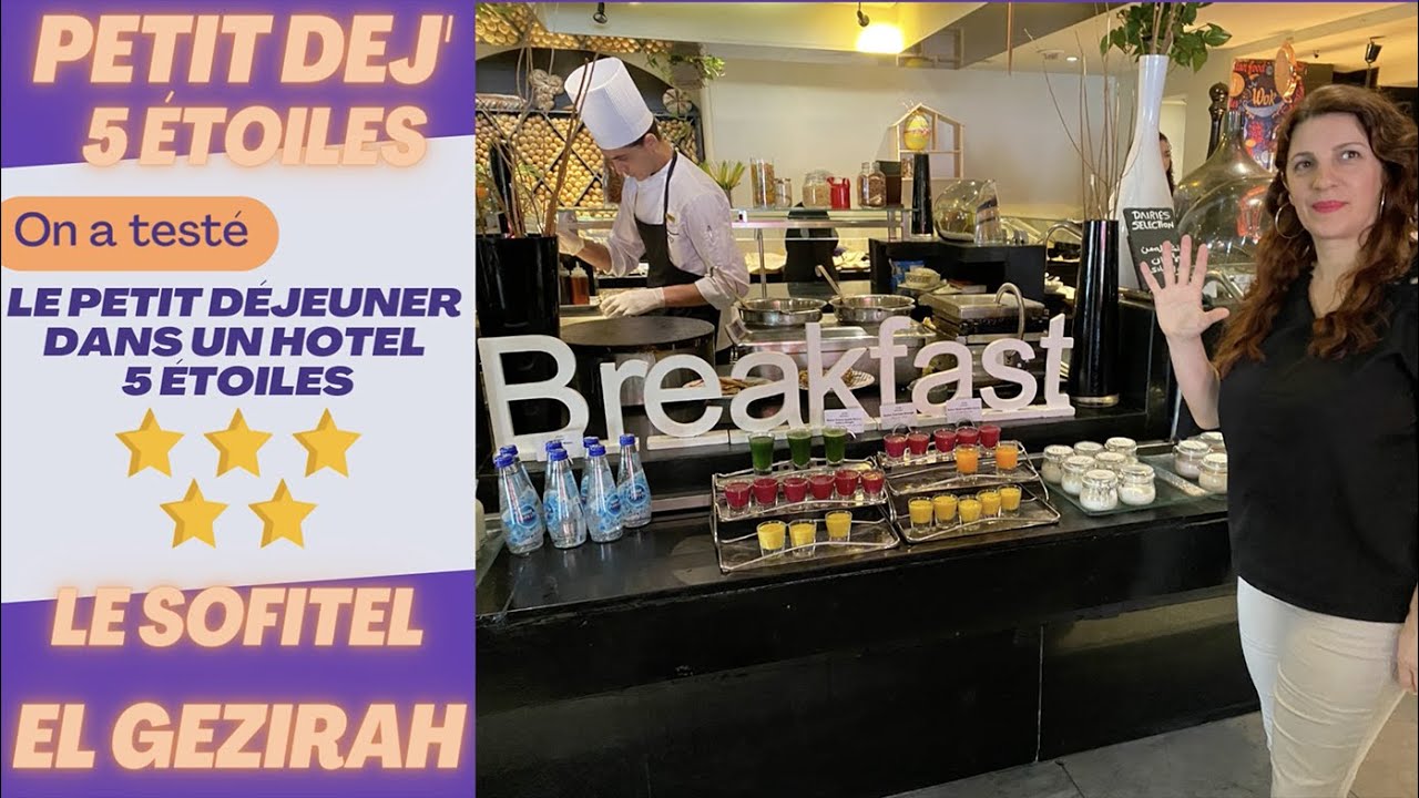 5-звездочный завтрак SOFITEL EL GEZIRAH Zamalek Каир