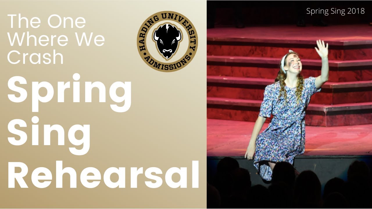 The One Where We Crash Spring Sing Rehearsal!