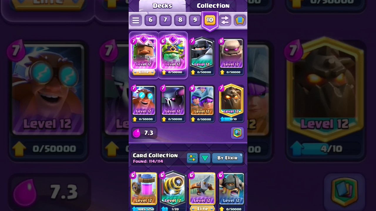 7.3 ELIXIR DECK 🤯 