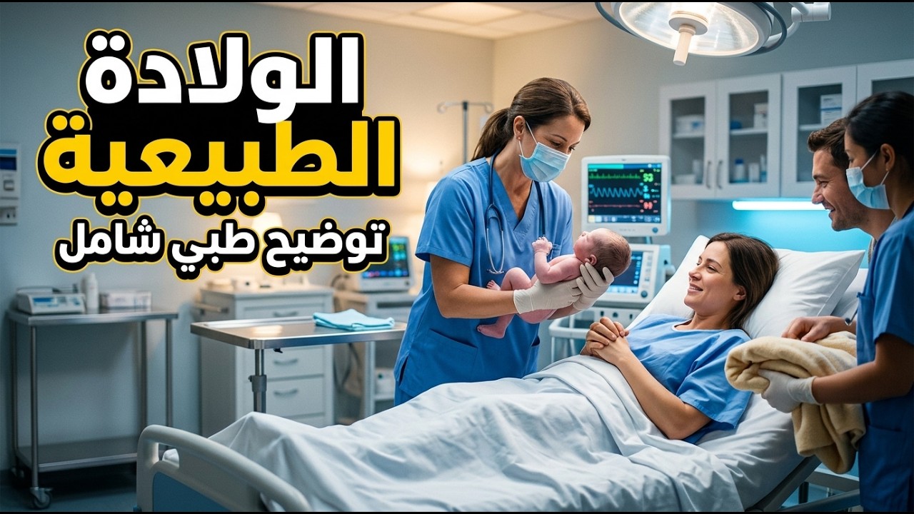الولادة الطبيعية شاهد كيف يخرج الجنين من رحم امة