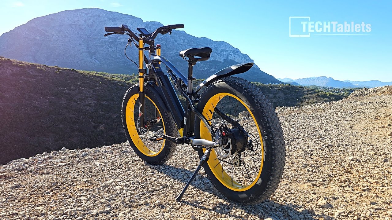 Lankeleisi RV700 Review - 1000W Full Suspension Fat Wheel eBike With 100km Range