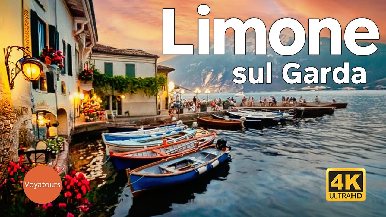 Limone sul Garda - Жемчужина Озера Гарда, Северная Италия. (4K UHD)
