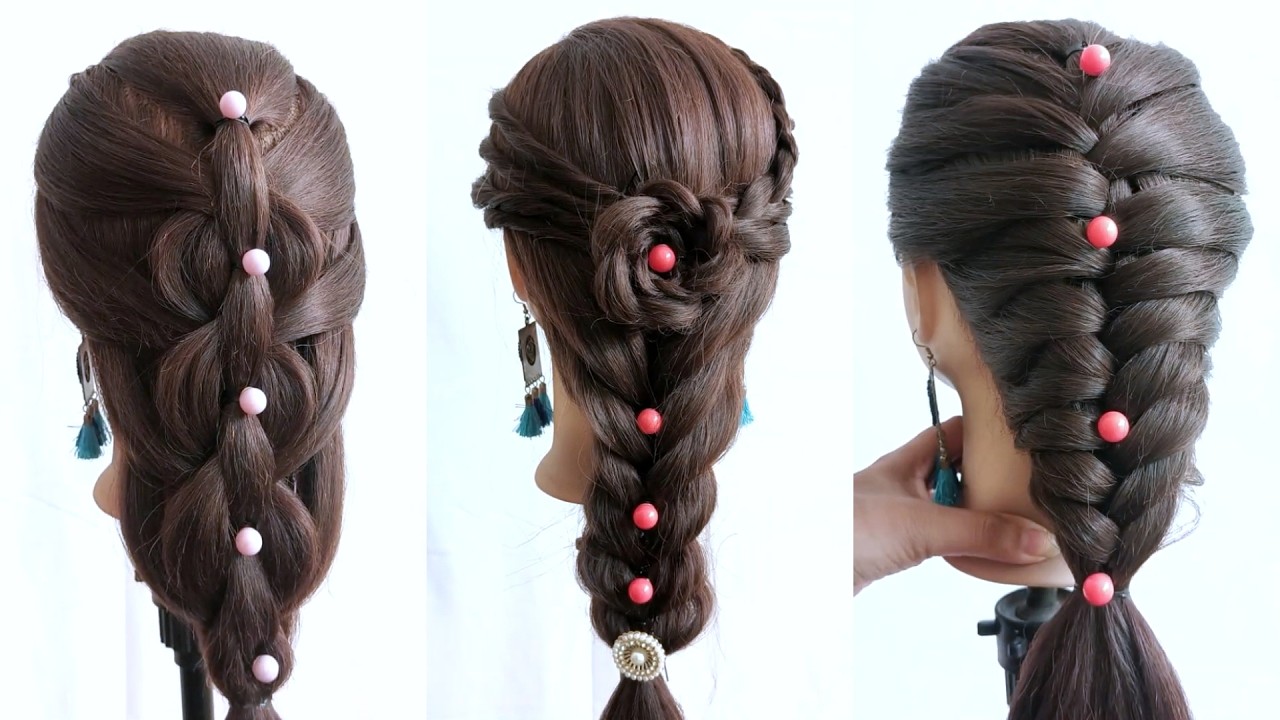 Very Beautiful Hairstyle - Latest Hairstyle For Girls | Hair Design | Hairstyle For Wedding