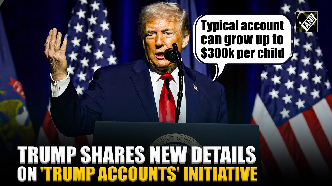 How Every Child Could Reach $50K–$300K by Adulthood: Trump Explains | Trump Accounts