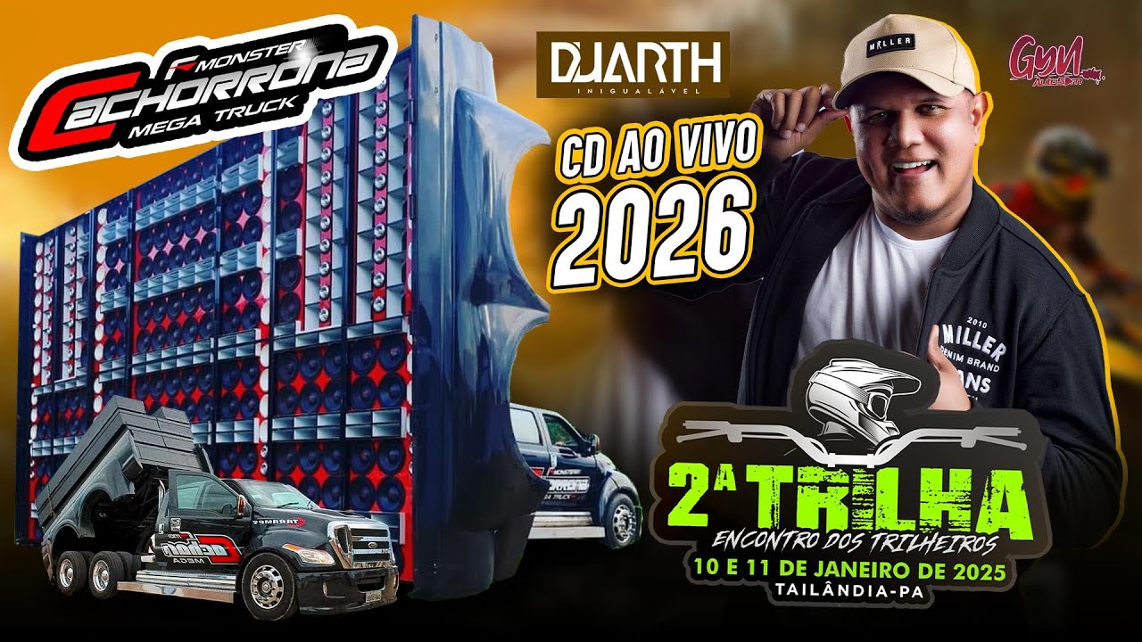 DANCE REMIX  CD 2°  TRILHA ENCONTRO DOS TRILHEIROS 2026 DJ DUARTH INIGUALÁVEL