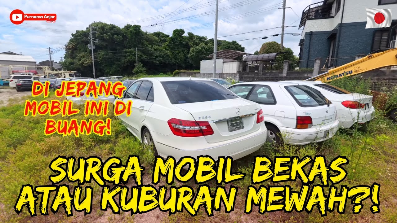 Tempat Rahasia Mobil Mewah Ditinggalkan di Jepang! Kapan Dibawa Pulang Nih?