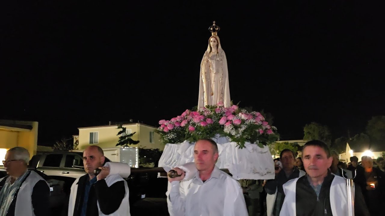 Procissão velas Festa Srª Fátima 2025 Half Moon Bay Califórnia