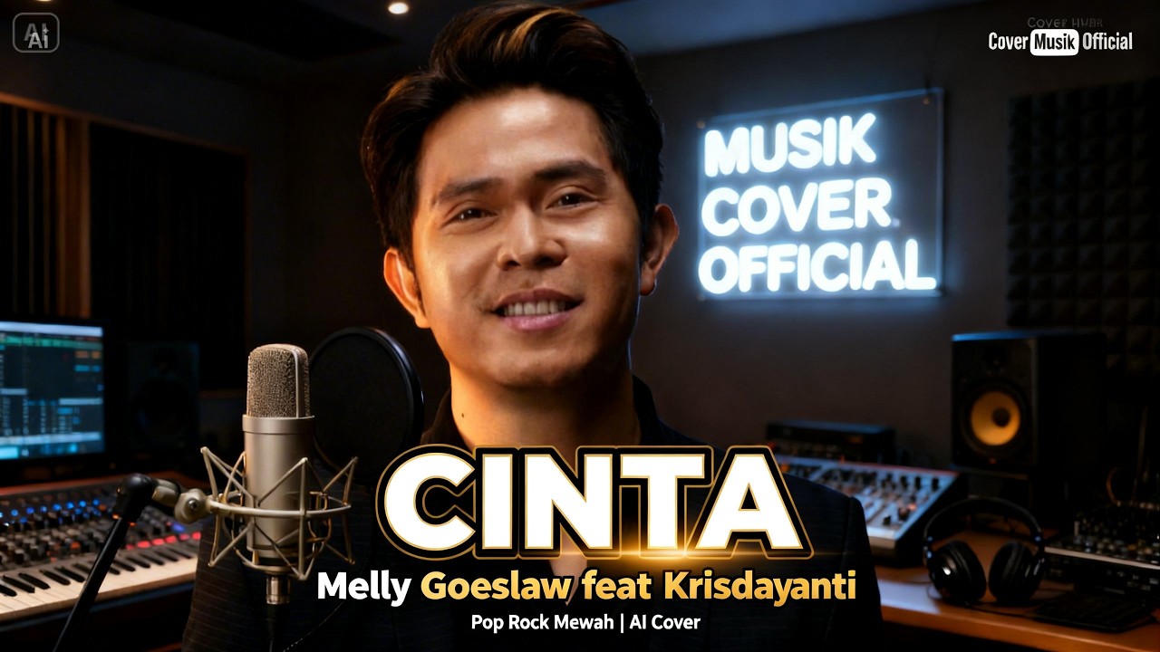 CINTA Versi Pop Rock Mewah | Vokal Pria Tinggi & Powerful (AI Cover)