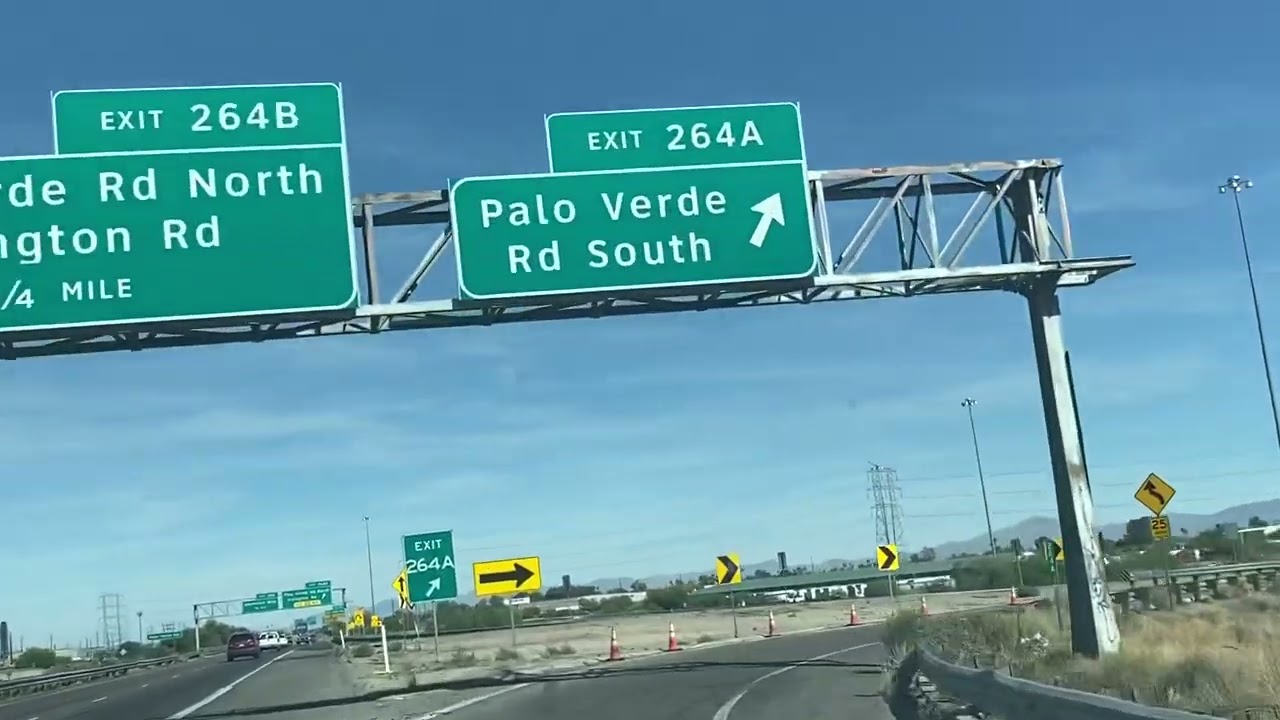 Llegando a la ciudad de Tucson Arizona.