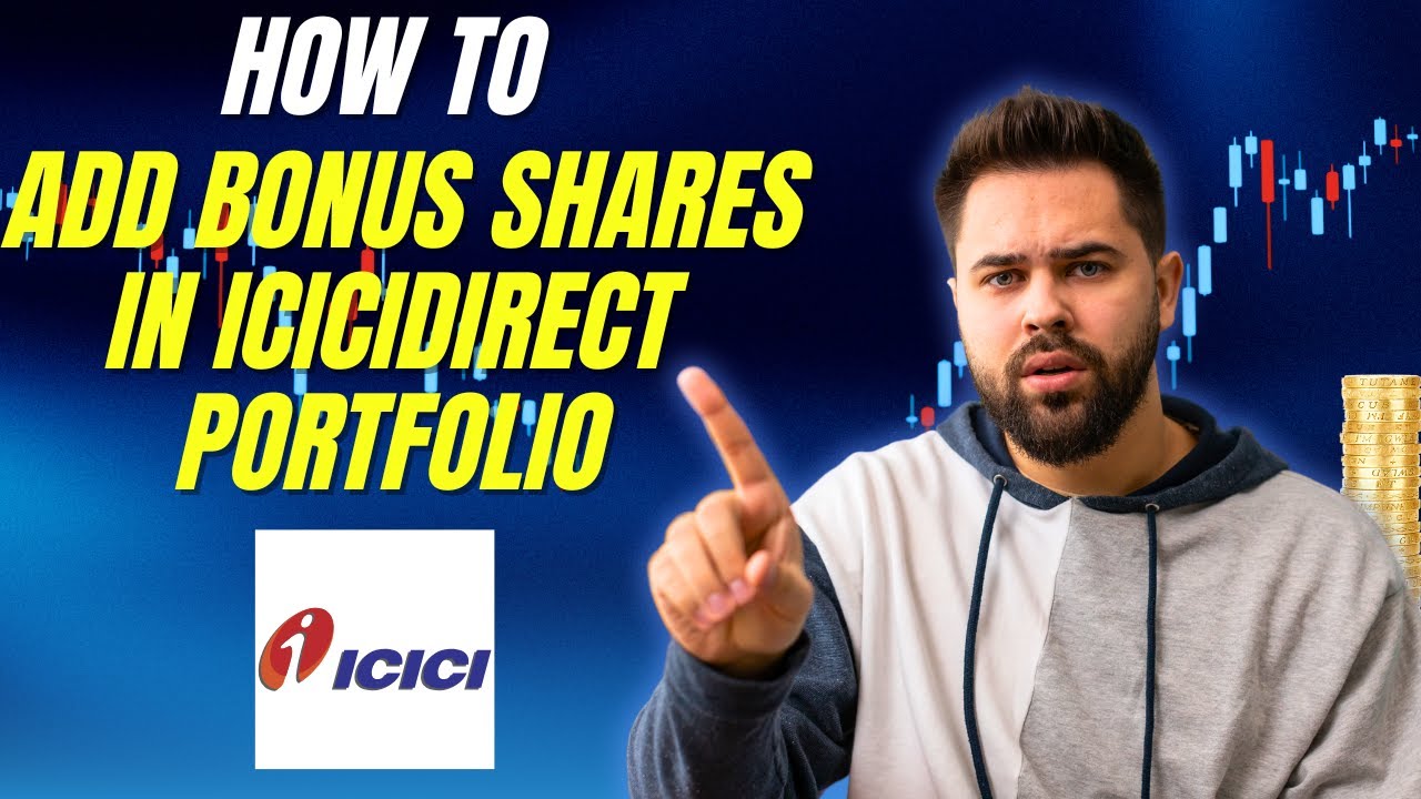 How to add bonus shares in icicidirect portfolio (2025) l DoubleZ