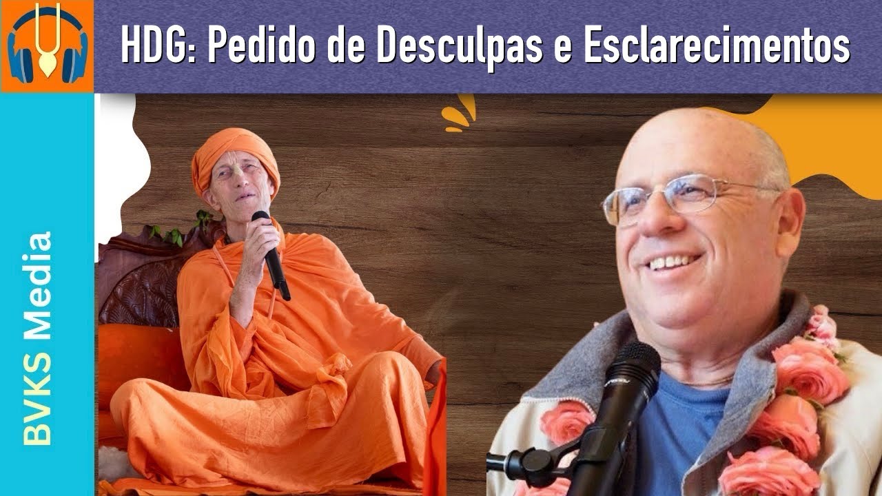 HDG: Pedido de Desculpas e Esclarecimento
