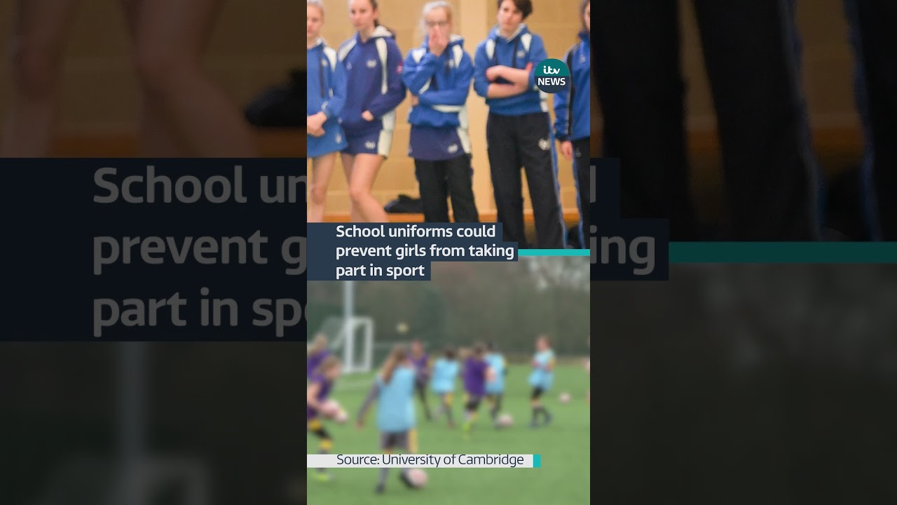 School uniforms could be restricting young people&rsquo;s physical activity &ndash; especially girls  #itvnews