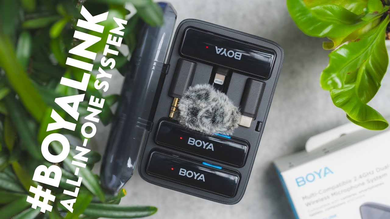 BOYALINK Review | All-in-one Dual Channel Wireless Microphone System by BOYA
