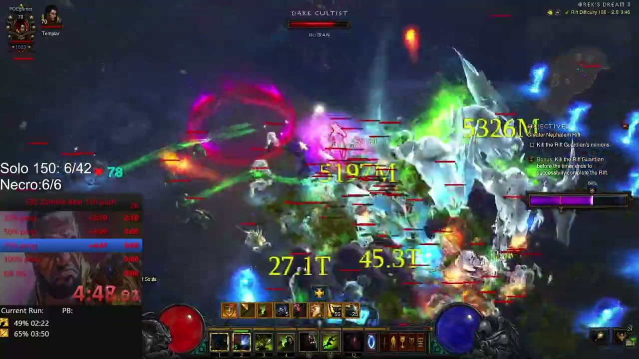 S35 Baby Zombie Bear Witch Doctor 150 rank 1 NA