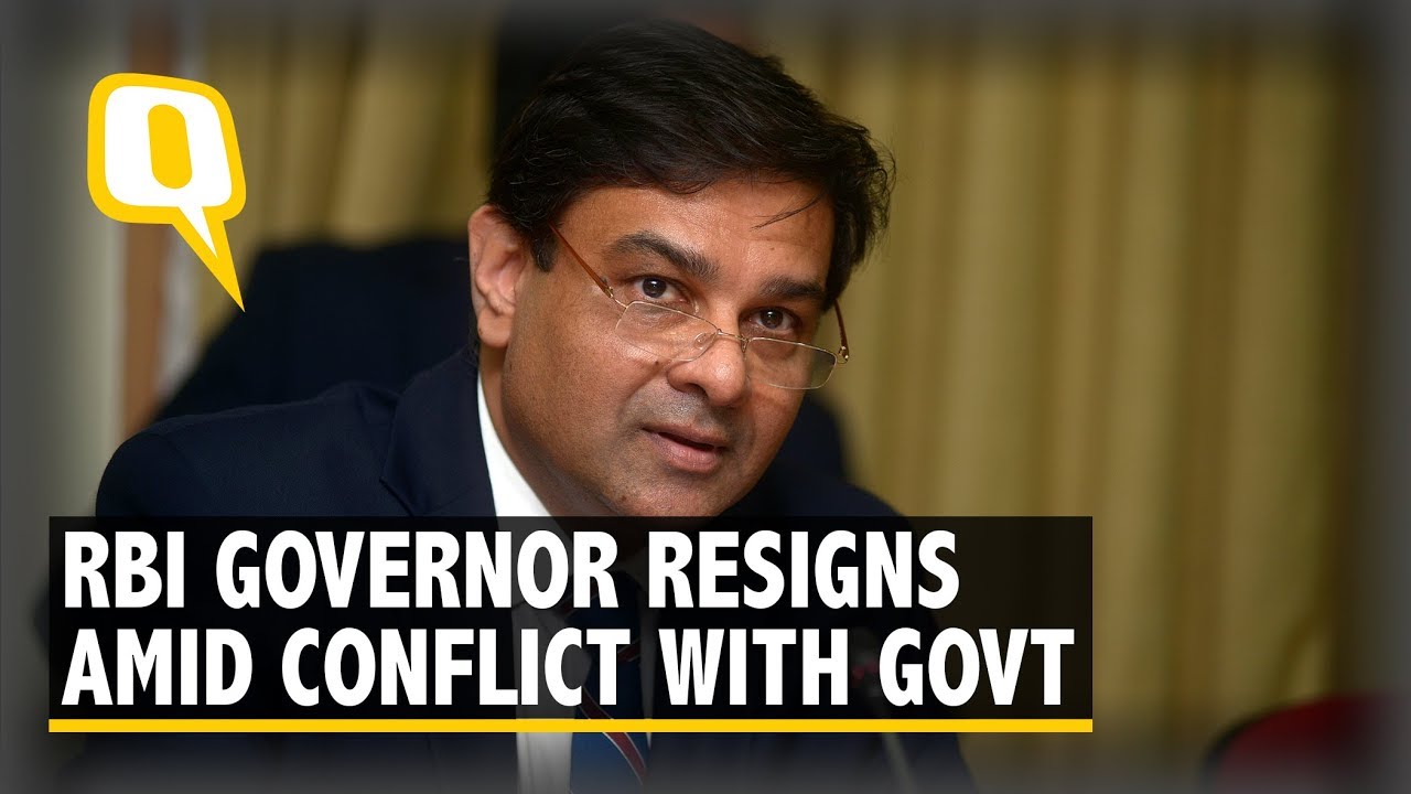 Urjit Patel Steps Down as RBI Governor Amid Conflict With Government | The Quint