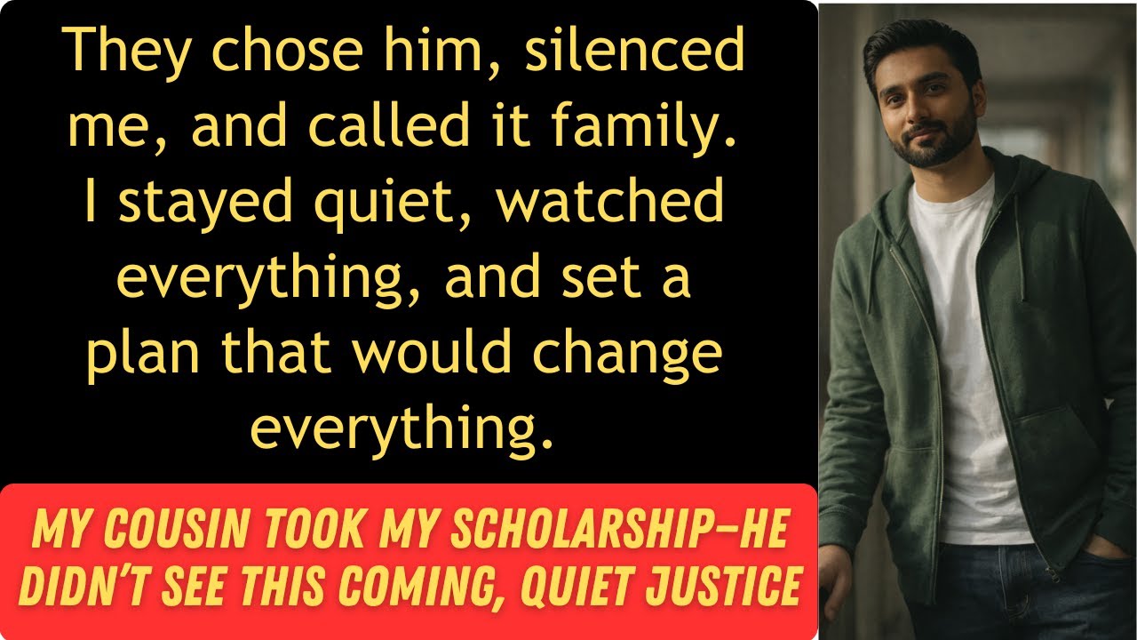 My Cousin Took My Scholarship—He Didn’t See This Coming, Quiet Justice