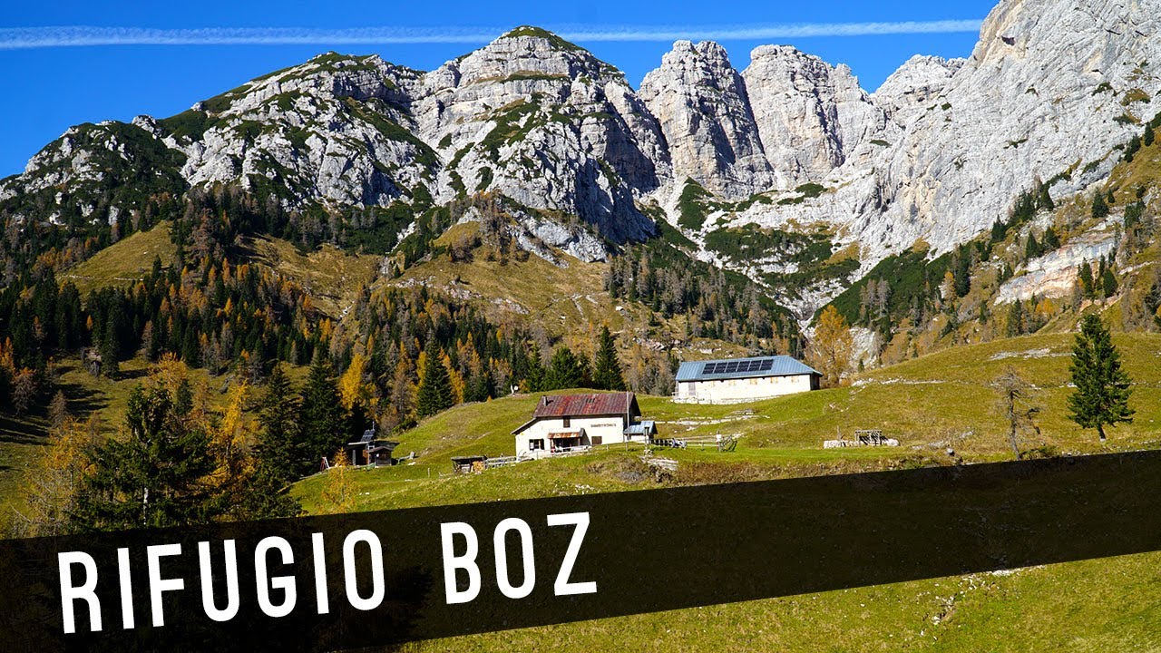 RIFUGIO BOZ, Autunno sulle Dolomiti